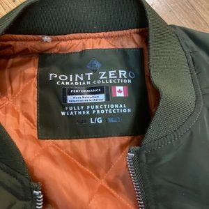 Point zero bomber jacket